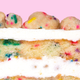 A cross-section of Milk Bar’s Birthday Cake